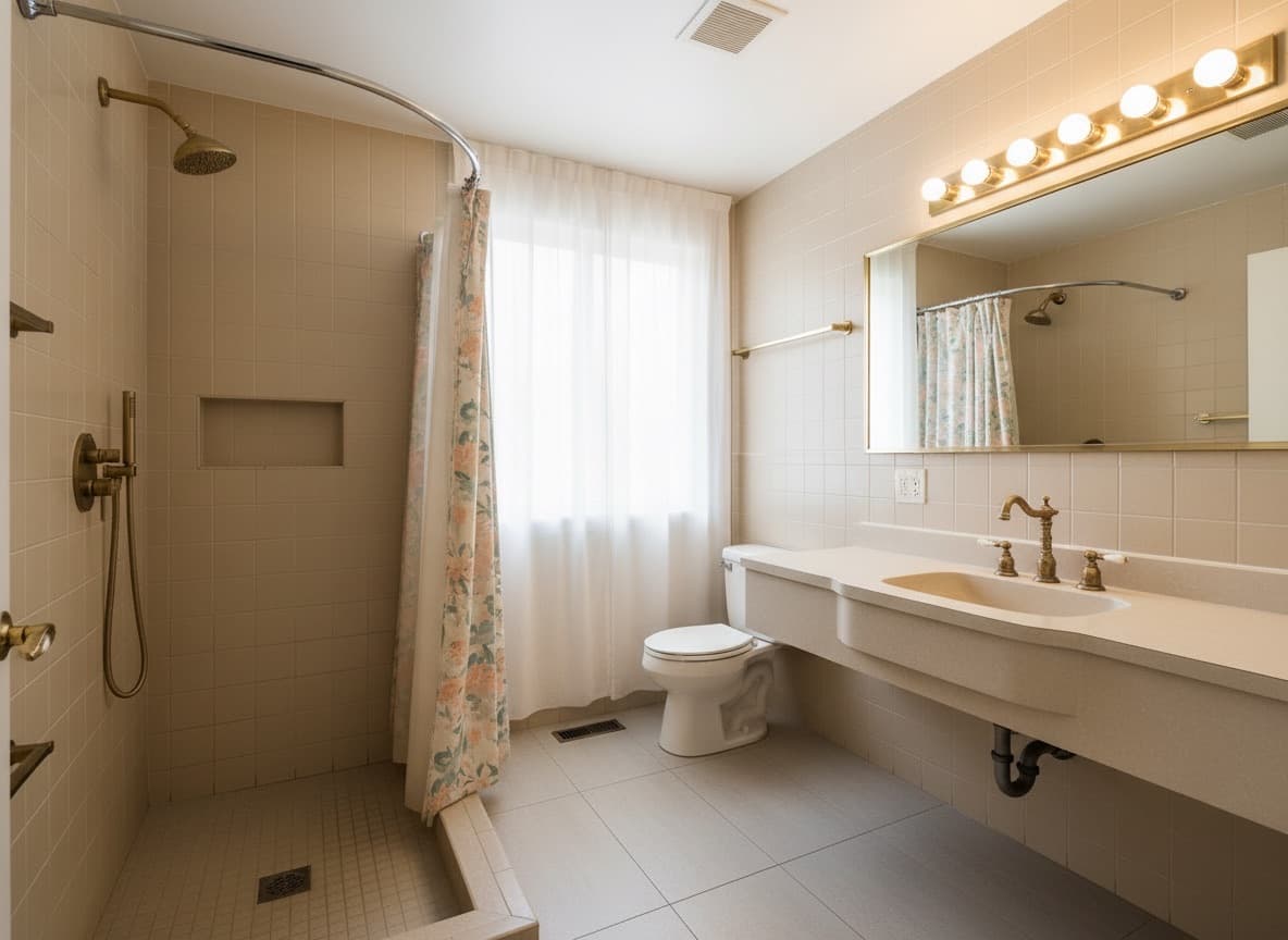 Bathroom renovation — Mission Viejo, CA — before