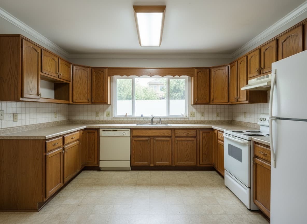 Kitchen remodel — Lake Forest, CA — before